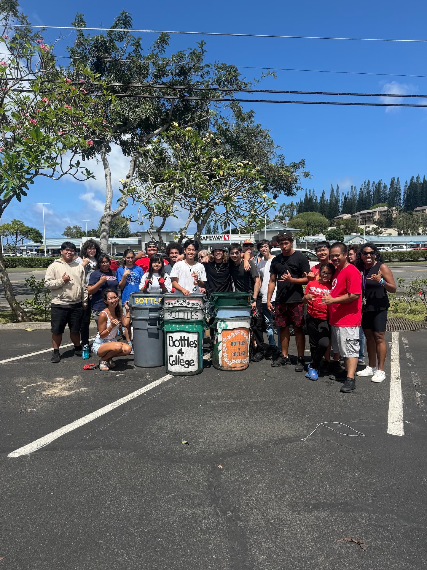 Bottles4College Giving Month Recycling Drive