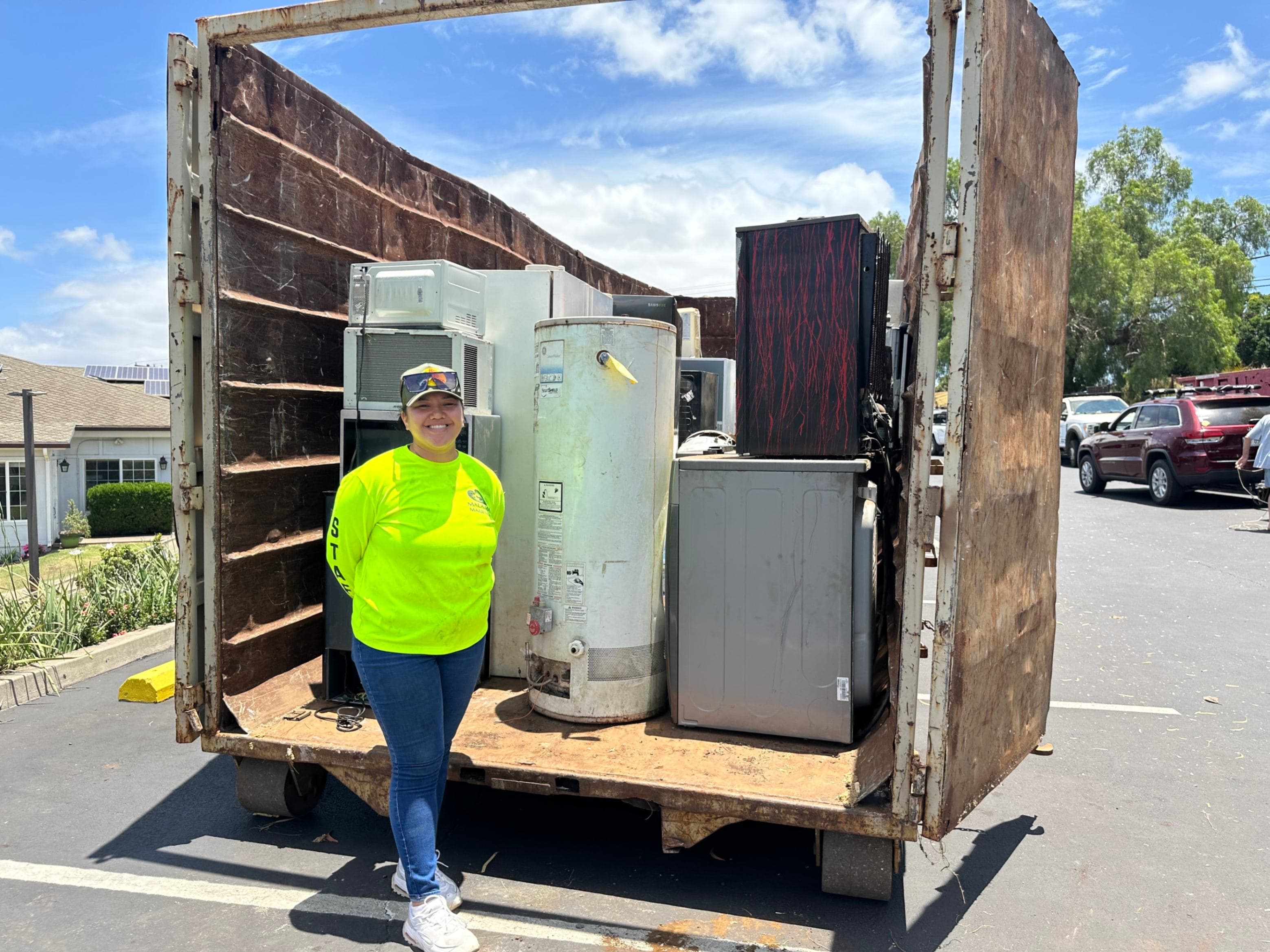 Go Green Lahaina Recycling Event