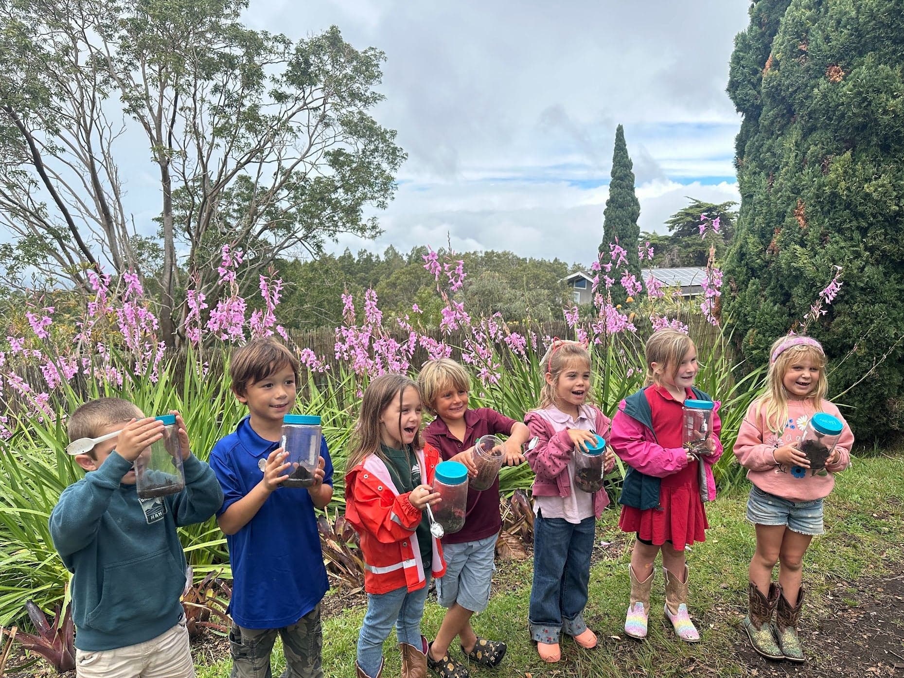 Hawai'i Nature Center Lavender Farm field trip